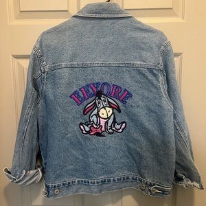 Vintage Disney Denim Eeyore Jacket